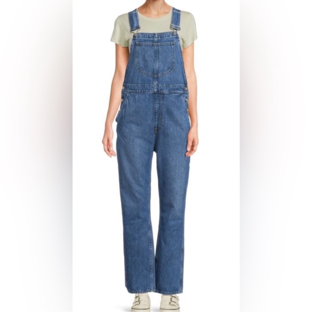 Frame Denim Classic Blue Overalls